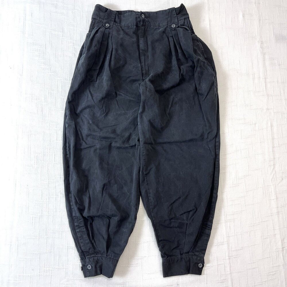 80s Ozone Pleated Pants 31x28.5 Baggy Balloon Loose MC Hammer Vtg Parachute
